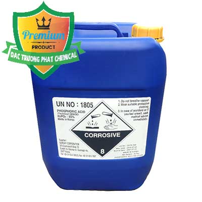Cung cấp và bán Acid Phosphoric – H3PO4 85% Can Xanh Hàn Quốc Korea - 0016 - Chuyên phân phối - bán hóa chất tại TP.HCM - hoachatxulynuoc.com.vn