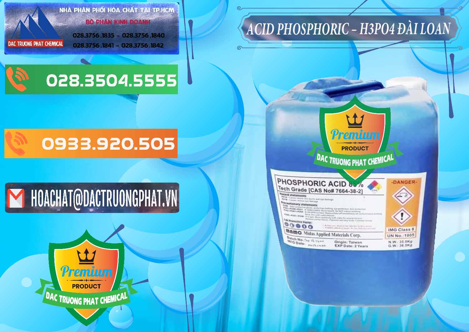 Cung ứng & bán Axit Phosphoric - Acid Phosphoric H3PO4 85% Đài Loan Taiwan - 0351 - Chuyên cung cấp _ phân phối hóa chất tại TP.HCM - hoachatxulynuoc.com.vn