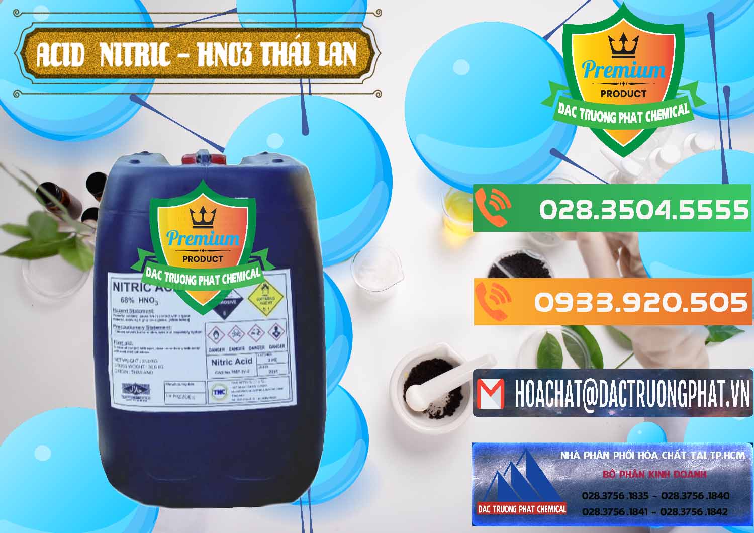 Công ty chuyên bán & cung cấp Acid Nitric – Axit Nitric HNO3 Thái Lan Thailand - 0344 - Cty chuyên cung cấp & nhập khẩu hóa chất tại TP.HCM - hoachatxulynuoc.com.vn