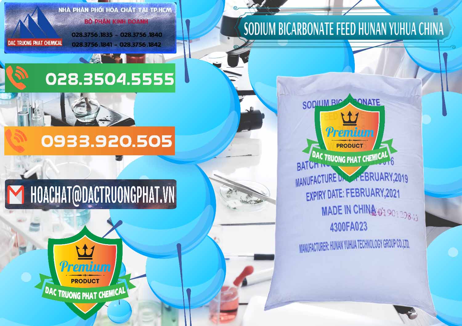 Nơi chuyên nhập khẩu ( bán ) Sodium Bicarbonate – Bicar NaHCO3 Feed Grade Hunan Yuhua Trung Quốc China - 0263 - Chuyên cung cấp - phân phối hóa chất tại TP.HCM - hoachatxulynuoc.com.vn