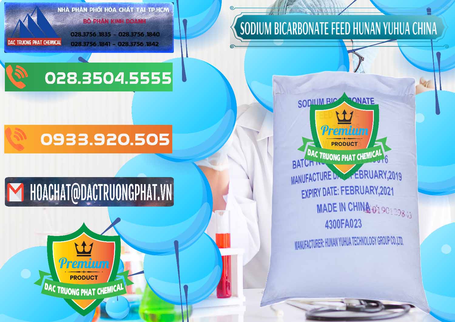 Công ty kinh doanh ( bán ) Sodium Bicarbonate – Bicar NaHCO3 Feed Grade Hunan Yuhua Trung Quốc China - 0263 - Chuyên cung ứng & phân phối hóa chất tại TP.HCM - hoachatxulynuoc.com.vn