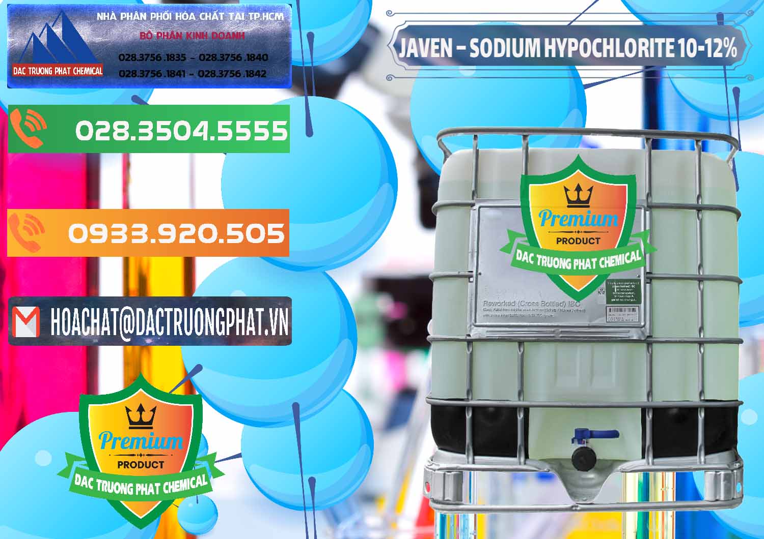 Nhà phân phối _ bán Javen - Sodium Hypochlorite 10-12% Việt Nam - 0188 - Cung ứng và phân phối hóa chất tại TP.HCM - hoachatxulynuoc.com.vn