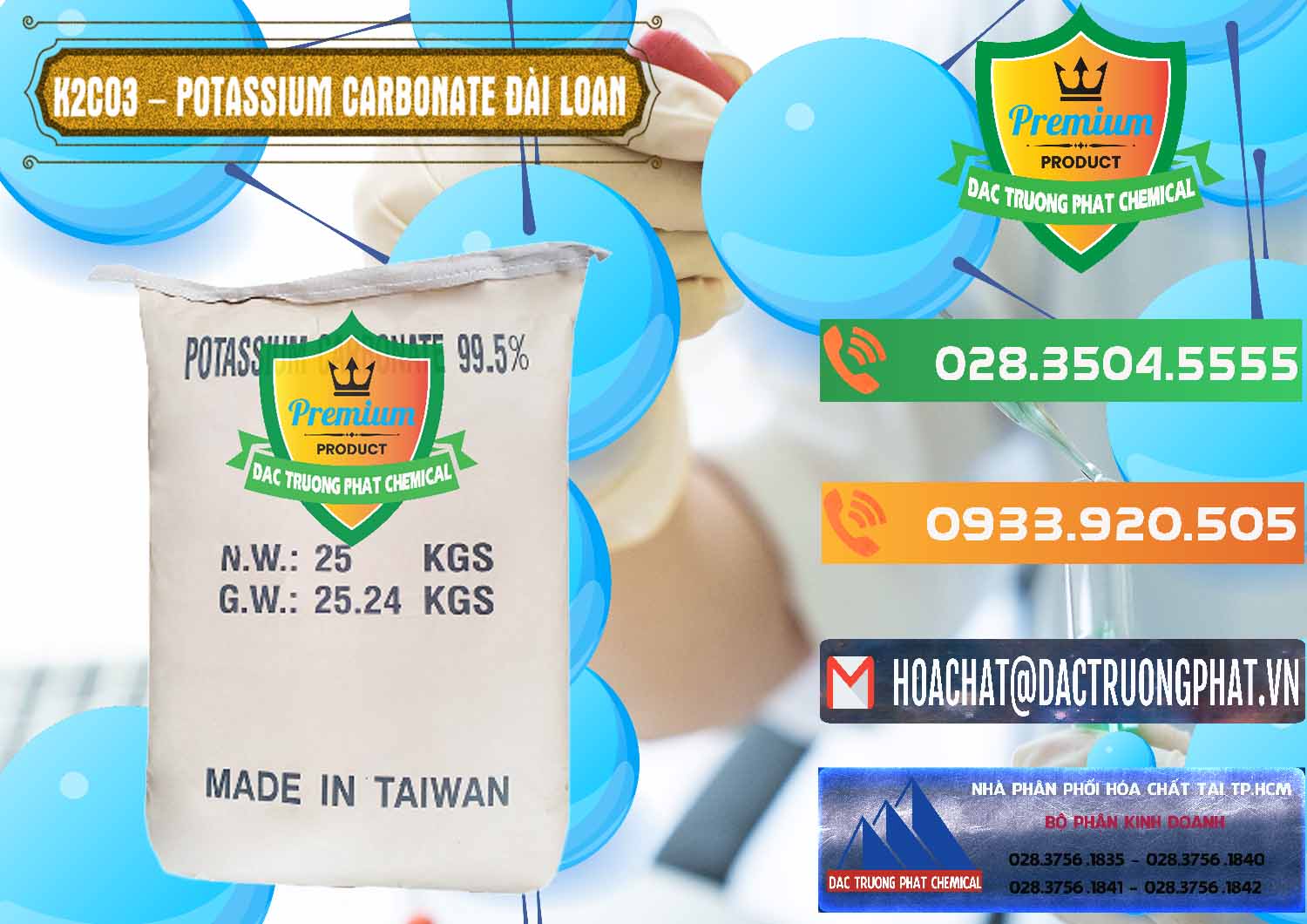 Công ty chuyên cung ứng & bán K2Co3 – Potassium Carbonate Đài Loan Taiwan - 0474 - Nhà phân phối & cung cấp hóa chất tại TP.HCM - hoachatxulynuoc.com.vn