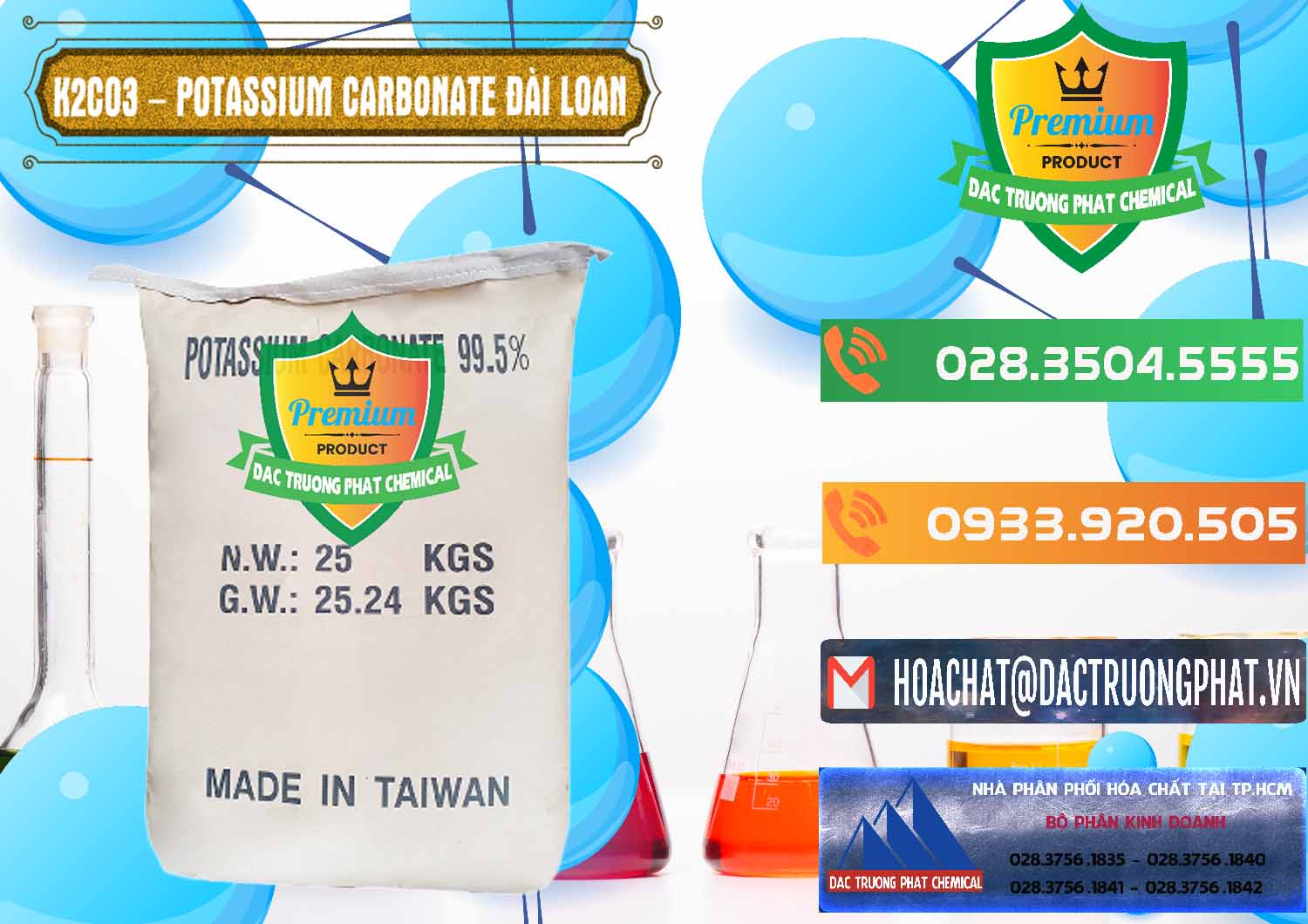 Công ty chuyên bán và cung cấp K2Co3 – Potassium Carbonate Đài Loan Taiwan - 0474 - Bán và phân phối hóa chất tại TP.HCM - hoachatxulynuoc.com.vn