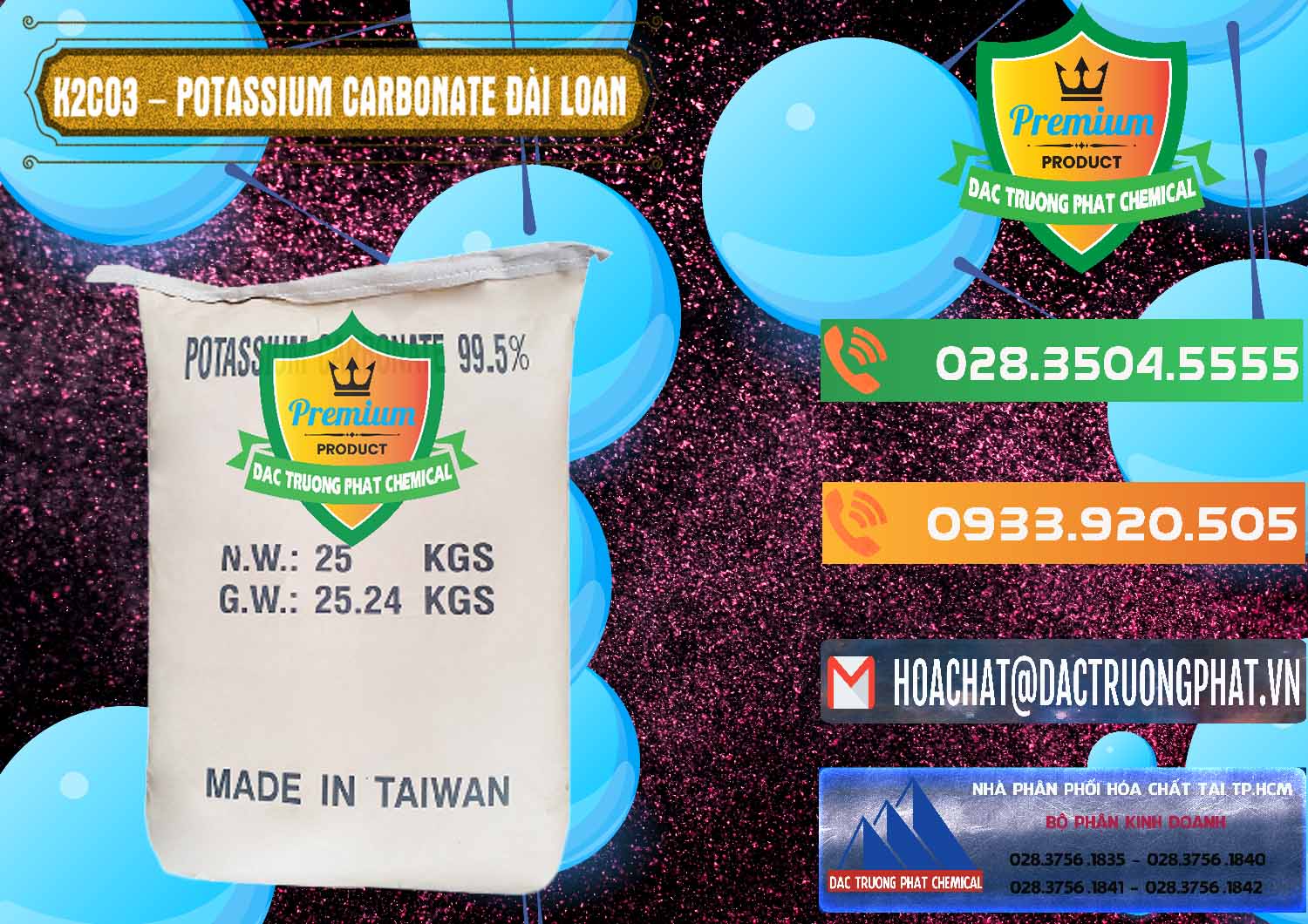 Cty chuyên phân phối _ bán K2Co3 – Potassium Carbonate Đài Loan Taiwan - 0474 - Cty chuyên kinh doanh ( cung cấp ) hóa chất tại TP.HCM - hoachatxulynuoc.com.vn