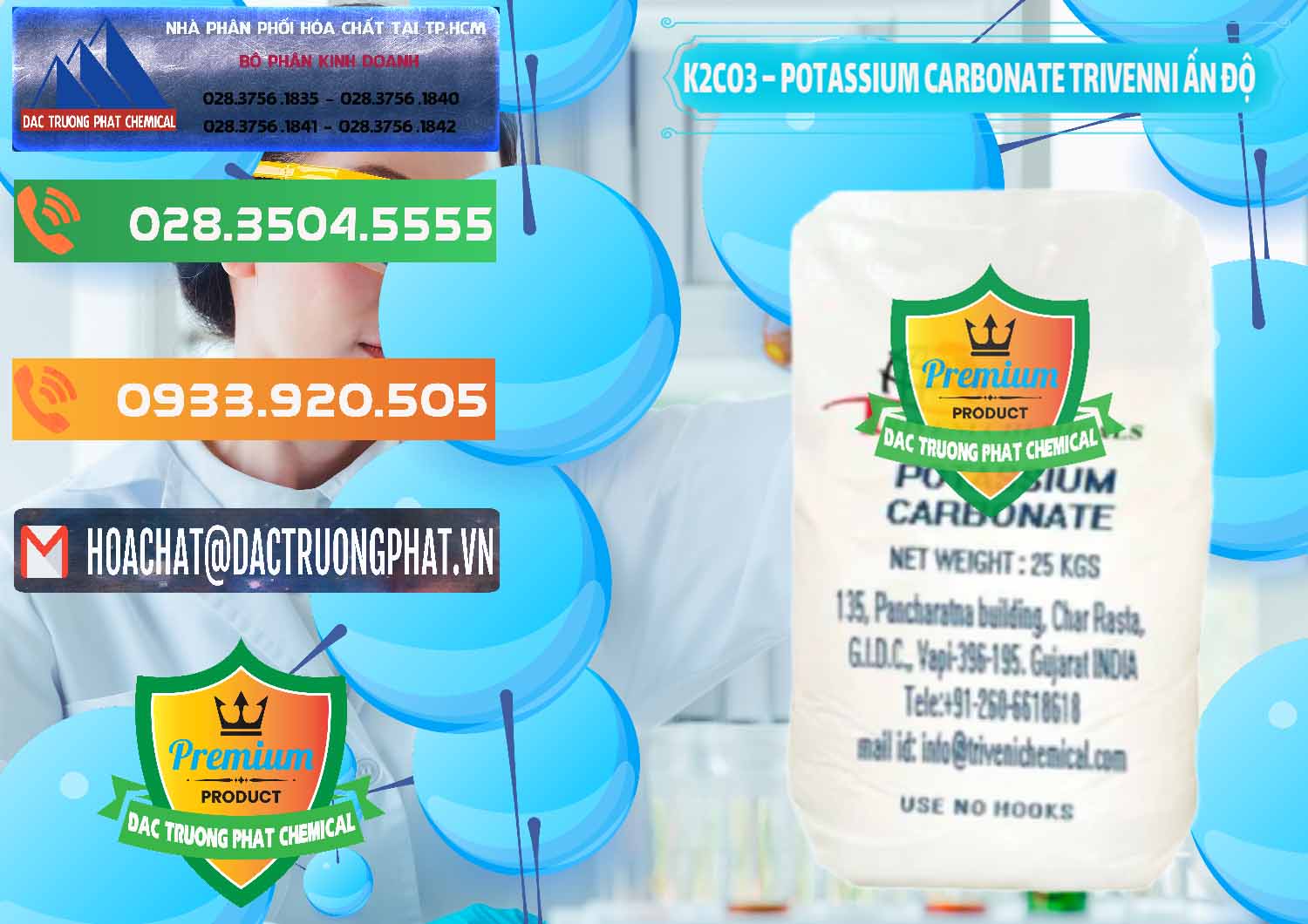 Cty chuyên bán _ cung cấp K2Co3 – Potassium Carbonate Trivenni Ấn Độ India - 0473 - Công ty chuyên cung ứng ( phân phối ) hóa chất tại TP.HCM - hoachatxulynuoc.com.vn