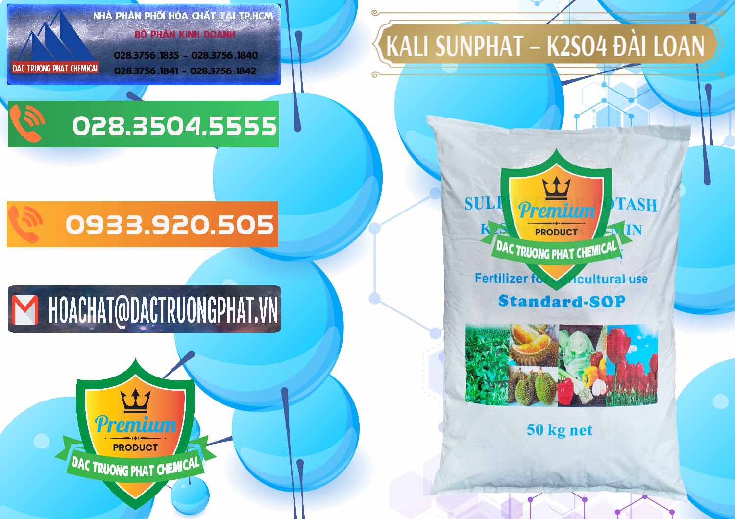 Đơn vị nhập khẩu và bán Kali Sunphat – K2SO4 Đài Loan Taiwan - 0084 - Công ty phân phối _ cung cấp hóa chất tại TP.HCM - hoachatxulynuoc.com.vn