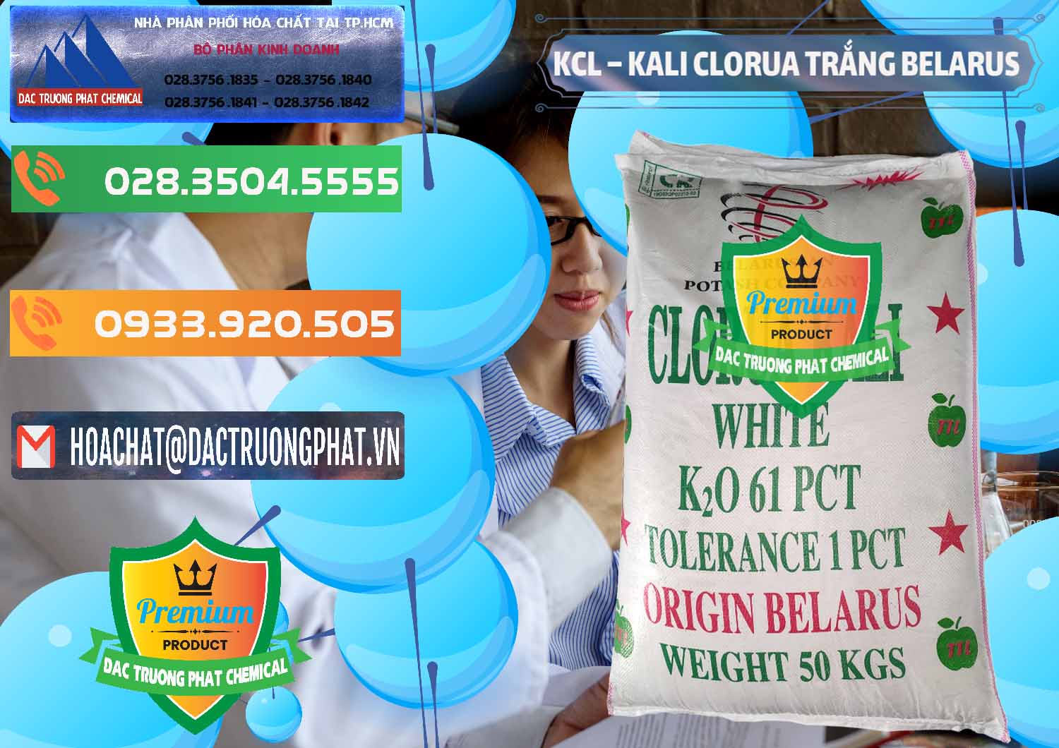 Nơi bán KCL – Kali Clorua Trắng Belarus - 0085 - Công ty chuyên nhập khẩu _ phân phối hóa chất tại TP.HCM - hoachatxulynuoc.com.vn
