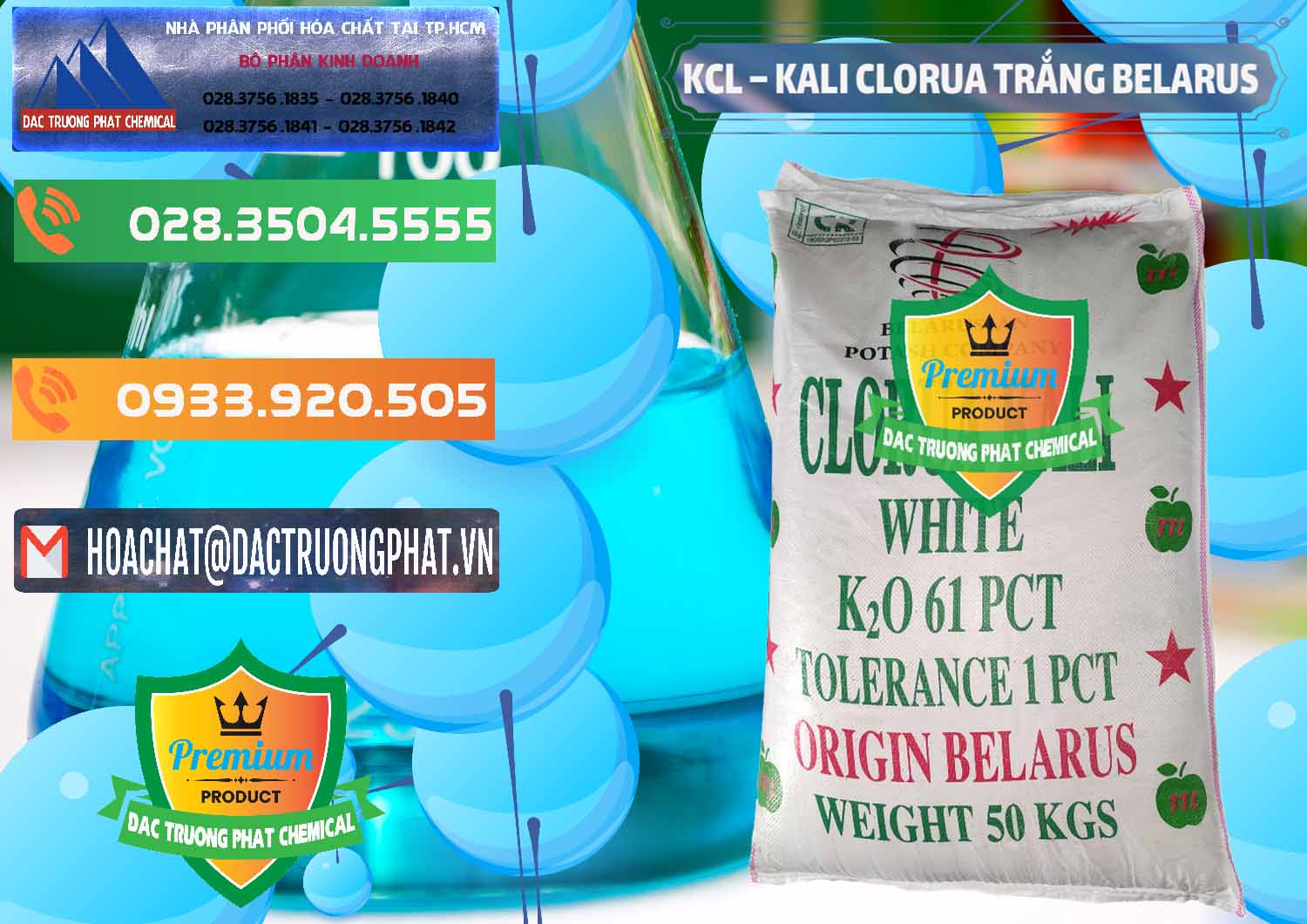 Nhà cung ứng ( bán ) KCL – Kali Clorua Trắng Belarus - 0085 - Chuyên bán _ phân phối hóa chất tại TP.HCM - hoachatxulynuoc.com.vn