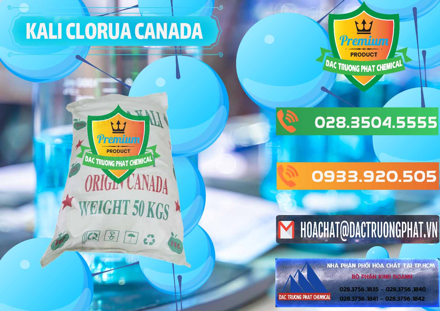 Bán KCL – Kali Clorua Trắng Canada - 0437 - Cty phân phối và cung ứng hóa chất tại TP.HCM - hoachatxulynuoc.com.vn
