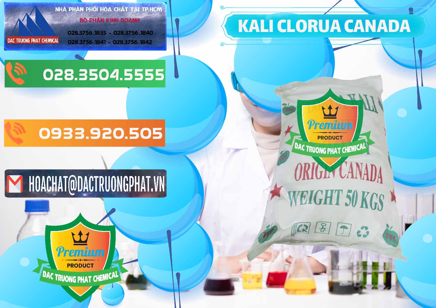 Nhà nhập khẩu và bán KCL – Kali Clorua Trắng Canada - 0437 - Đơn vị chuyên nhập khẩu _ cung cấp hóa chất tại TP.HCM - hoachatxulynuoc.com.vn