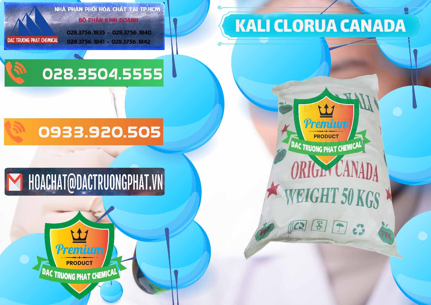 Nhà cung cấp & bán KCL – Kali Clorua Trắng Canada - 0437 - Đơn vị chuyên cung cấp ( nhập khẩu ) hóa chất tại TP.HCM - hoachatxulynuoc.com.vn
