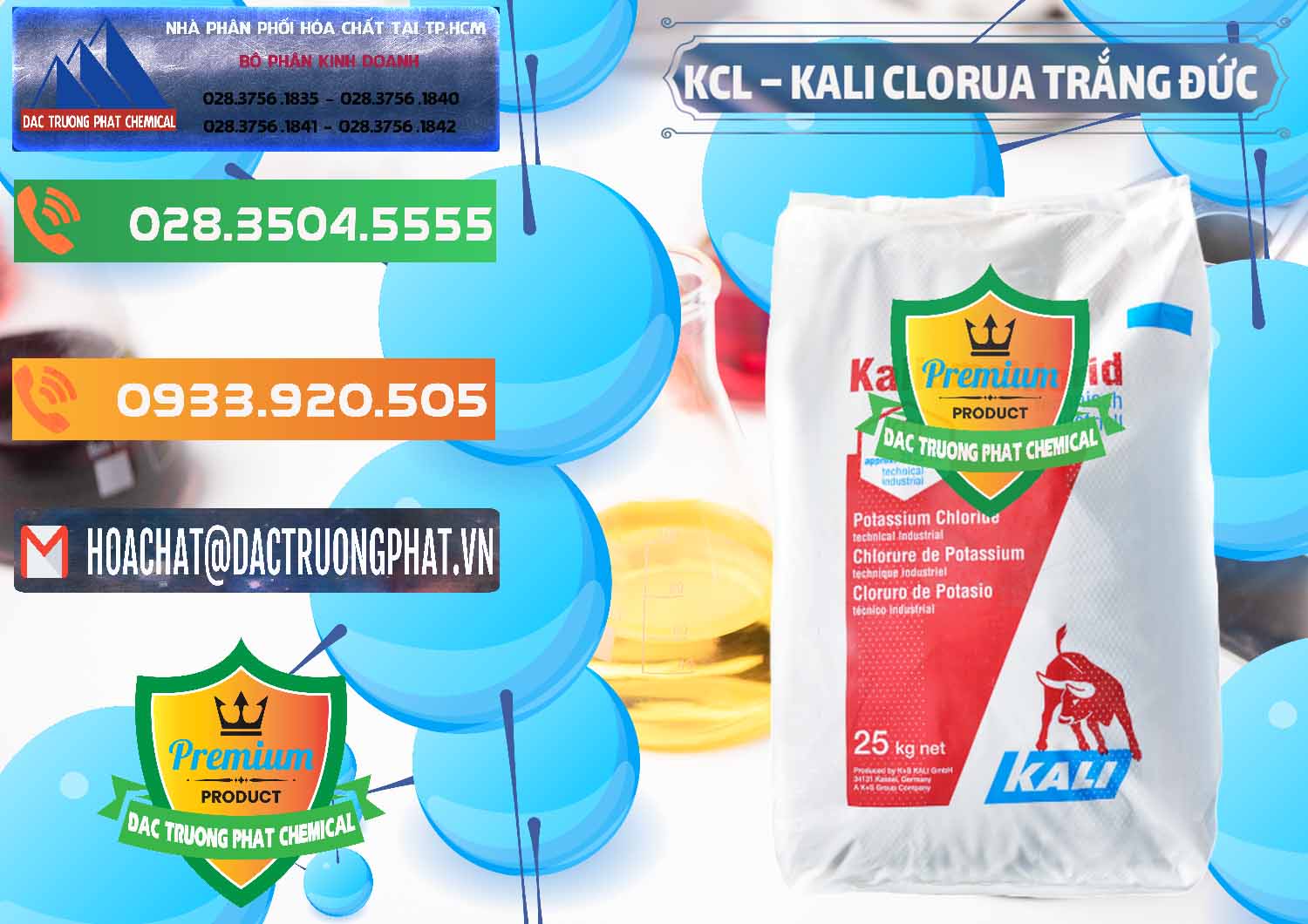 Nhà phân phối và bán KCL – Kali Clorua Trắng Đức Germany - 0086 - Cty chuyên phân phối - nhập khẩu hóa chất tại TP.HCM - hoachatxulynuoc.com.vn
