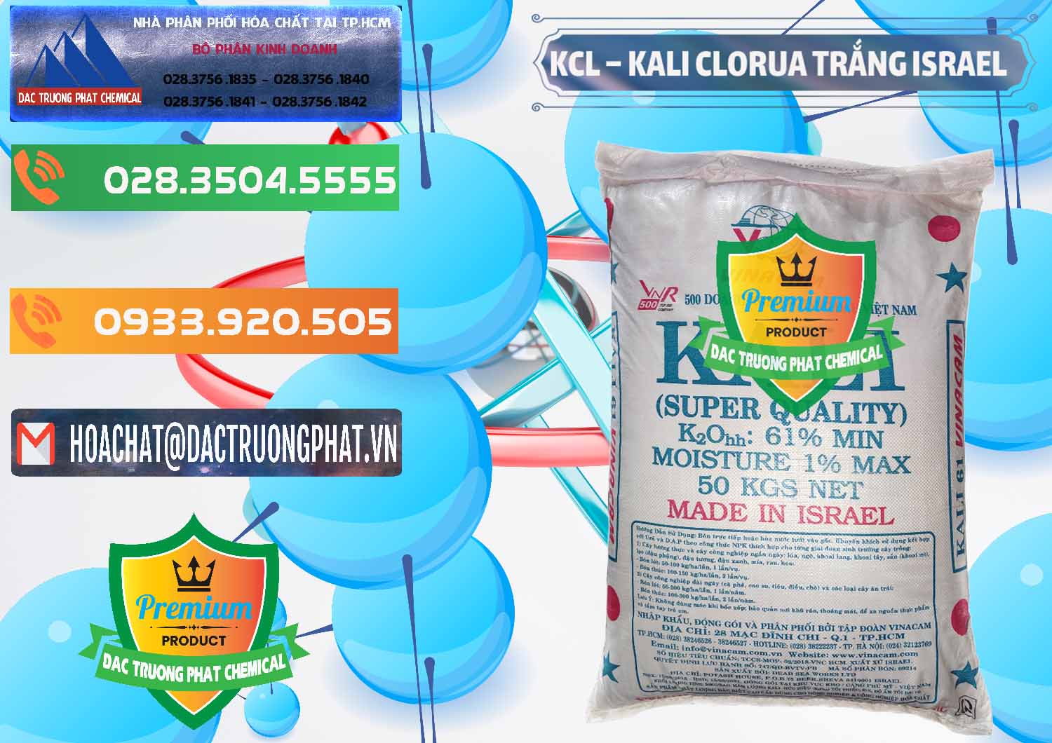 Chuyên cung ứng & bán KCL – Kali Clorua Trắng Israel - 0087 - Cty phân phối _ cung ứng hóa chất tại TP.HCM - hoachatxulynuoc.com.vn