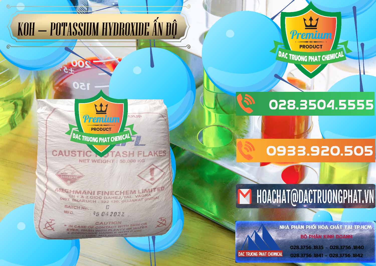 Công ty chuyên phân phối _ bán KOH ( 90%) – Potassium Hydroxide Ấn Độ India - 0352 - Đơn vị nhập khẩu _ phân phối hóa chất tại TP.HCM - hoachatxulynuoc.com.vn