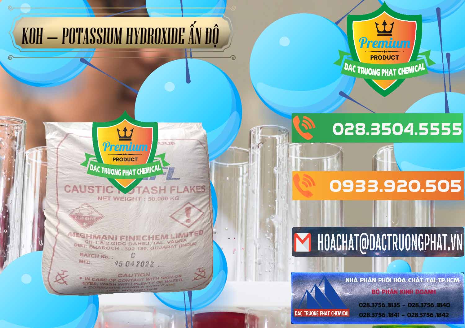 Bán - cung cấp KOH ( 90%) – Potassium Hydroxide Ấn Độ India - 0352 - Nhà nhập khẩu và cung cấp hóa chất tại TP.HCM - hoachatxulynuoc.com.vn