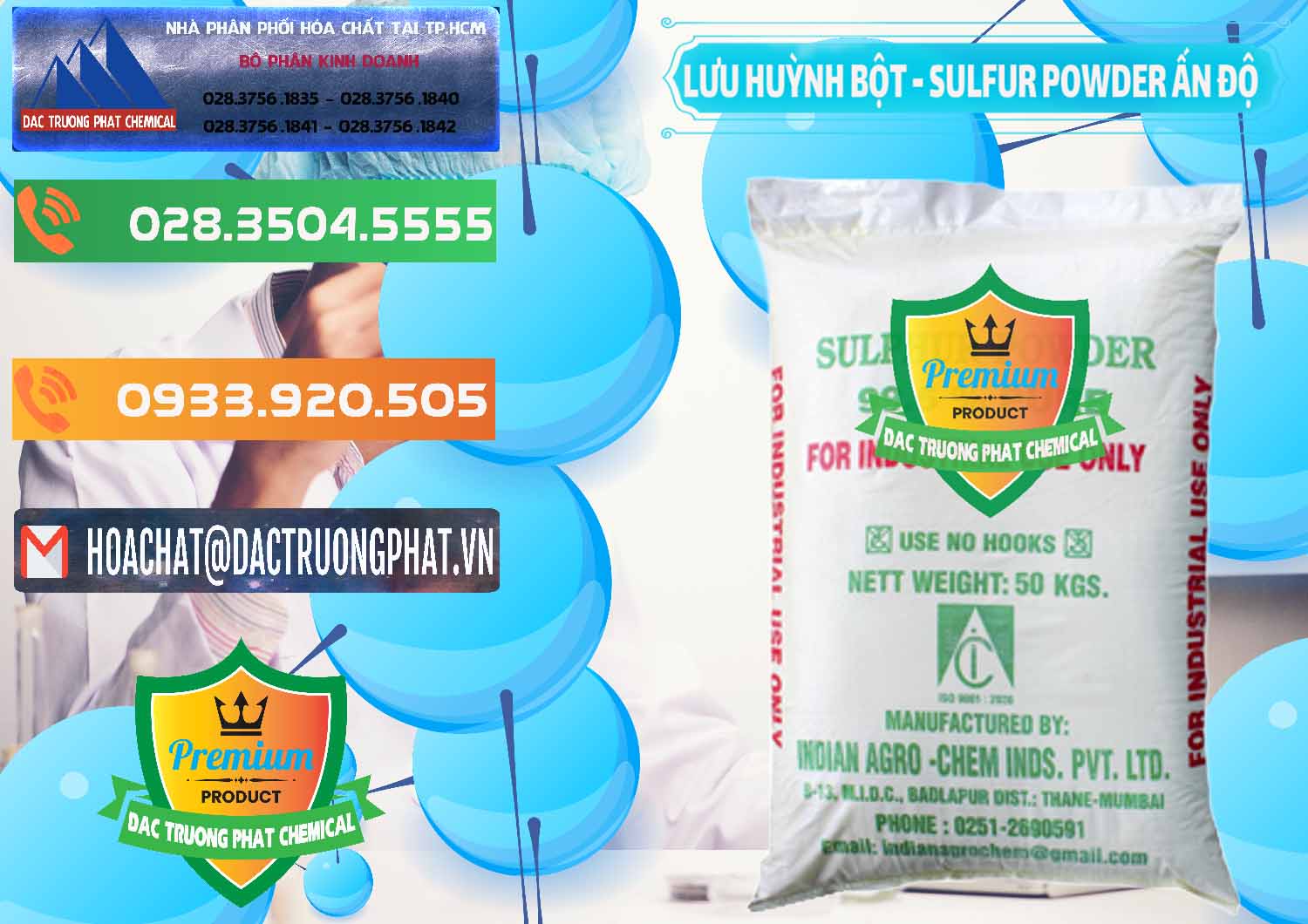 Cty kinh doanh _ bán Lưu huỳnh Bột - Sulfur Powder Ấn Độ India - 0347 - Công ty nhập khẩu - phân phối hóa chất tại TP.HCM - hoachatxulynuoc.com.vn