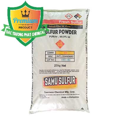 Cung cấp _ bán Lưu huỳnh Bột - Sulfur Powder Samu Philippines - 0201 - Đơn vị kinh doanh và phân phối hóa chất tại TP.HCM - hoachatxulynuoc.com.vn