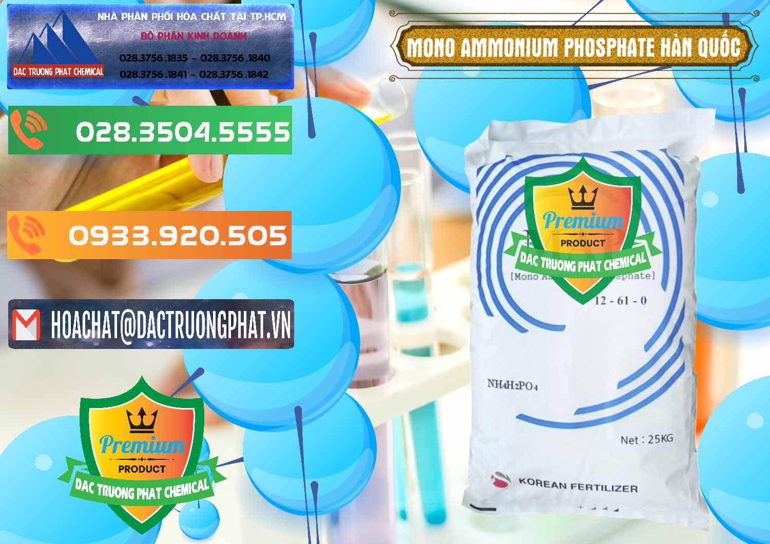 Cty chuyên bán & phân phối Mono Ammonium Phosphate - MAP 12-61-0 Hàn Quốc Korea - 0392 - Công ty cung cấp - bán hóa chất tại TP.HCM - hoachatxulynuoc.com.vn