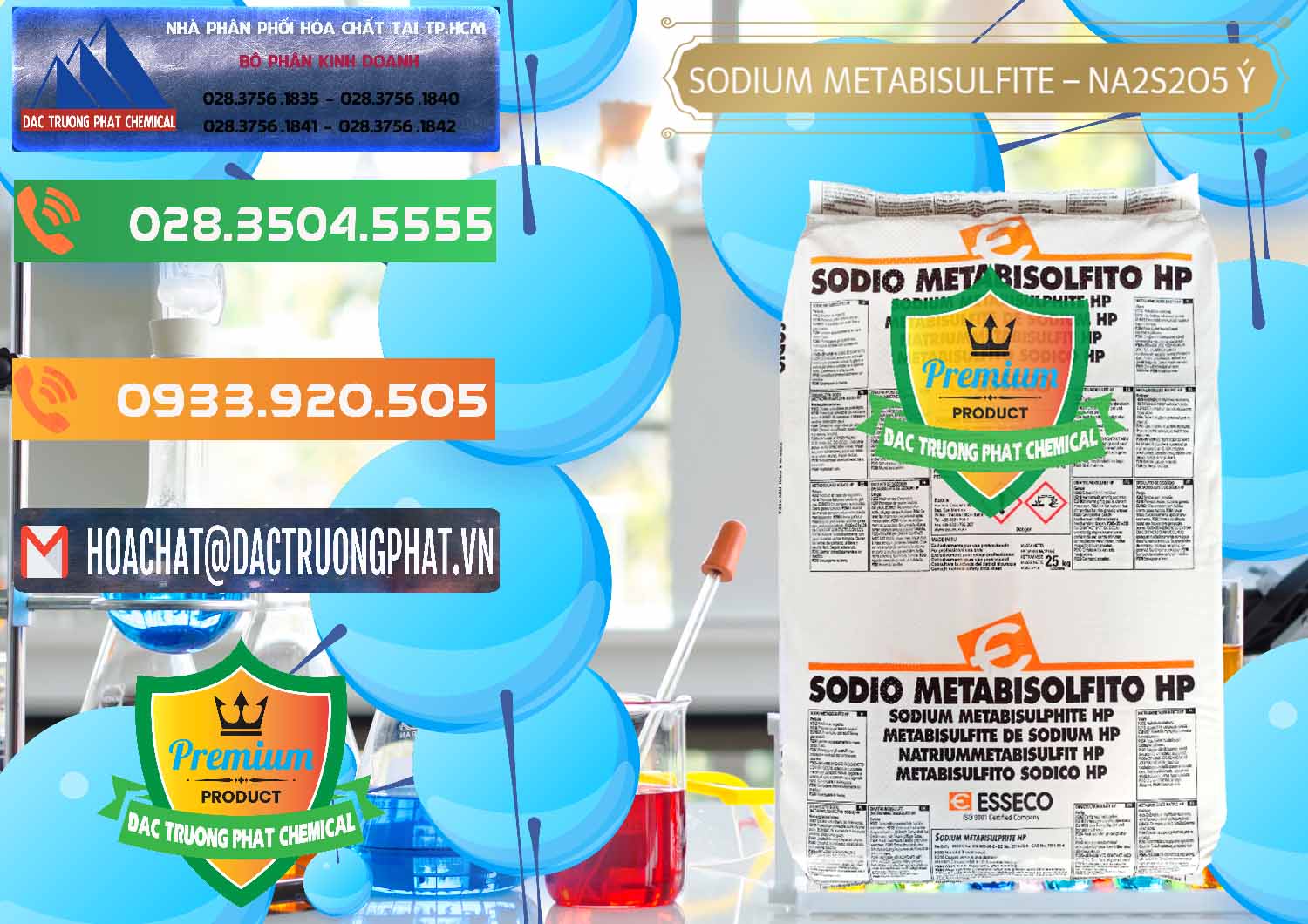 Bán & cung ứng Sodium Metabisulfite - NA2S2O5 Food Grade Esseco Ý Italy - 0146 - Nơi cung cấp và nhập khẩu hóa chất tại TP.HCM - hoachatxulynuoc.com.vn