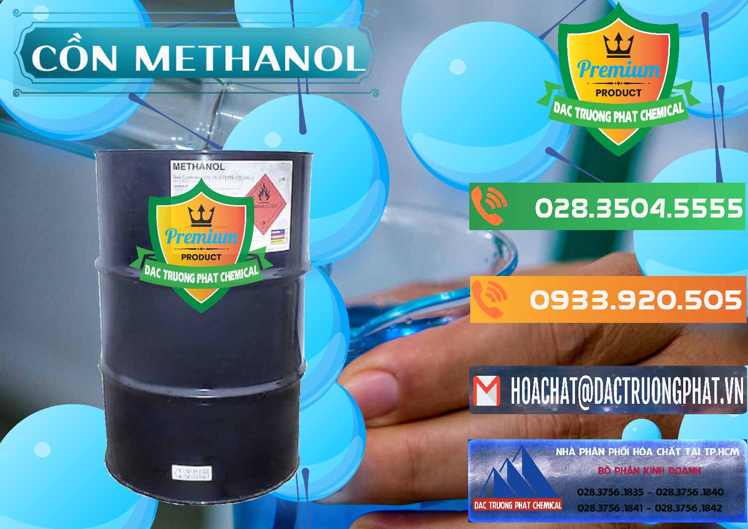 Đơn vị chuyên bán & phân phối Cồn Methanol - Methyl Alcohol Mã Lai Malaysia - 0331 - Đơn vị chuyên cung ứng ( phân phối ) hóa chất tại TP.HCM - hoachatxulynuoc.com.vn