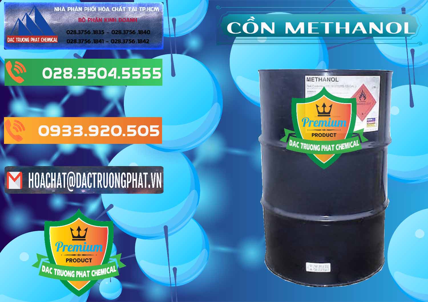 Cty chuyên cung cấp - bán Cồn Methanol - Methyl Alcohol Mã Lai Malaysia - 0331 - Công ty nhập khẩu _ phân phối hóa chất tại TP.HCM - hoachatxulynuoc.com.vn