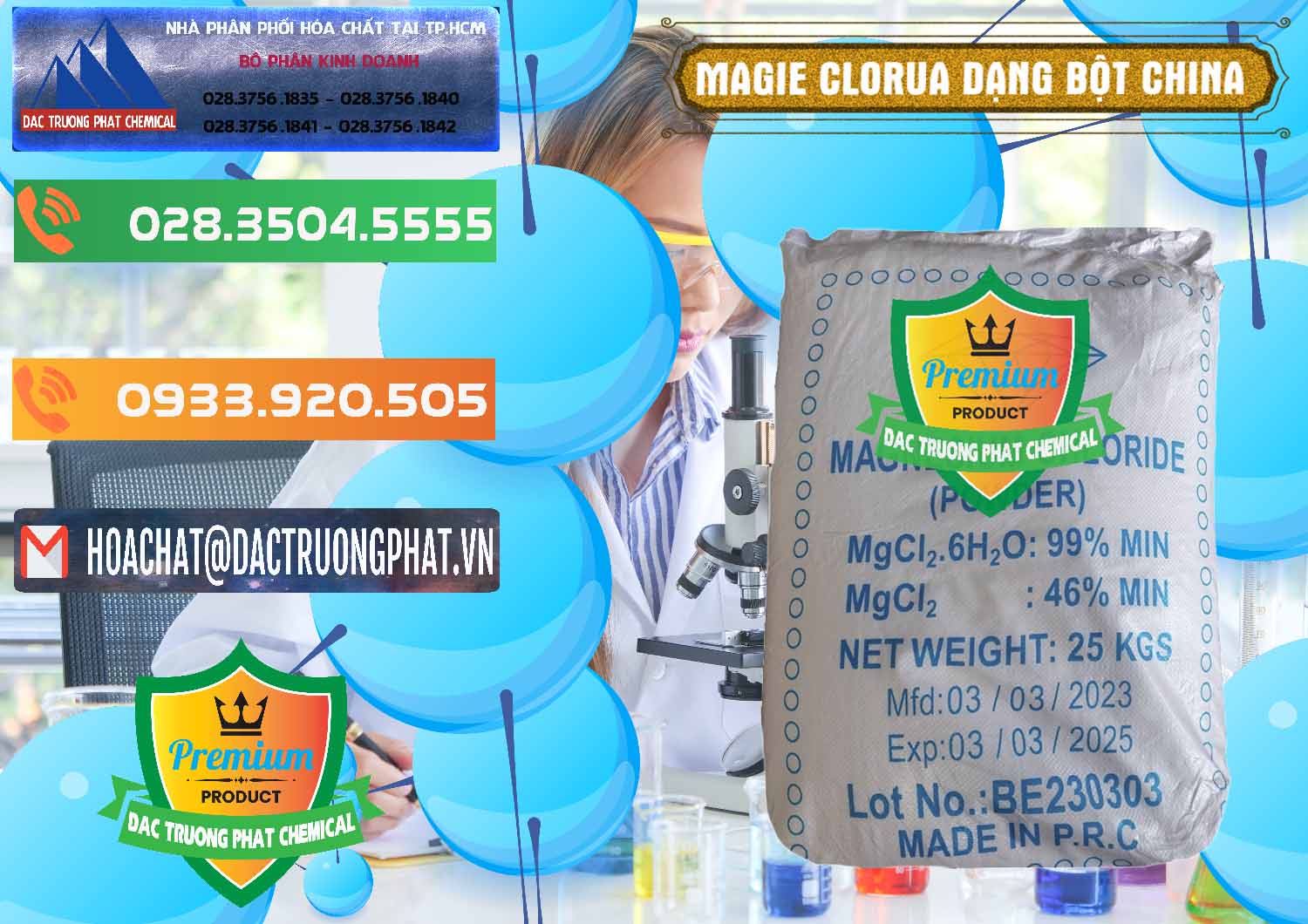 Nơi chuyên kinh doanh & bán Magie Clorua – MGCL2 96% Dạng Bột Logo Kim Cương Trung Quốc China - 0387 - Chuyên phân phối - kinh doanh hóa chất tại TP.HCM - hoachatxulynuoc.com.vn