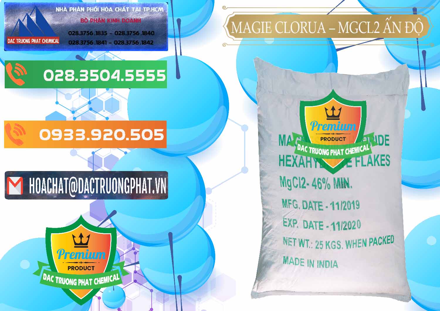 Công ty bán ( cung ứng ) Magie Clorua – MGCL2 46% Dạng Vảy Ấn Độ India - 0092 - Nơi phân phối ( nhập khẩu ) hóa chất tại TP.HCM - hoachatxulynuoc.com.vn