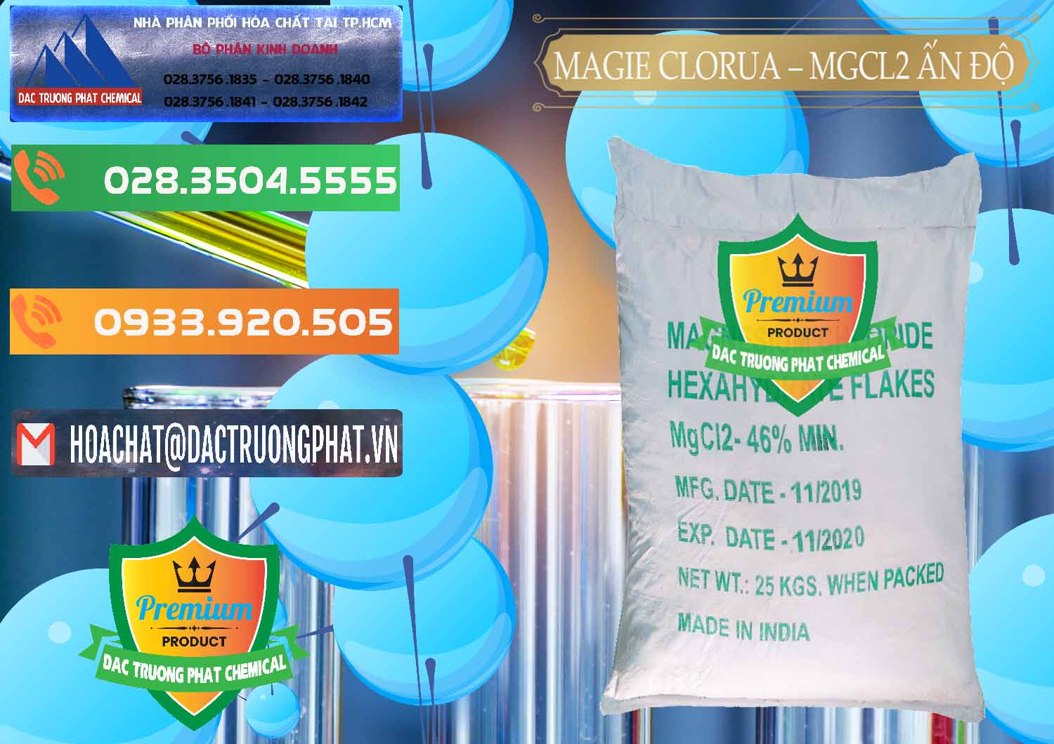 Cty bán & cung ứng Magie Clorua – MGCL2 46% Dạng Vảy Ấn Độ India - 0092 - Nhập khẩu & phân phối hóa chất tại TP.HCM - hoachatxulynuoc.com.vn