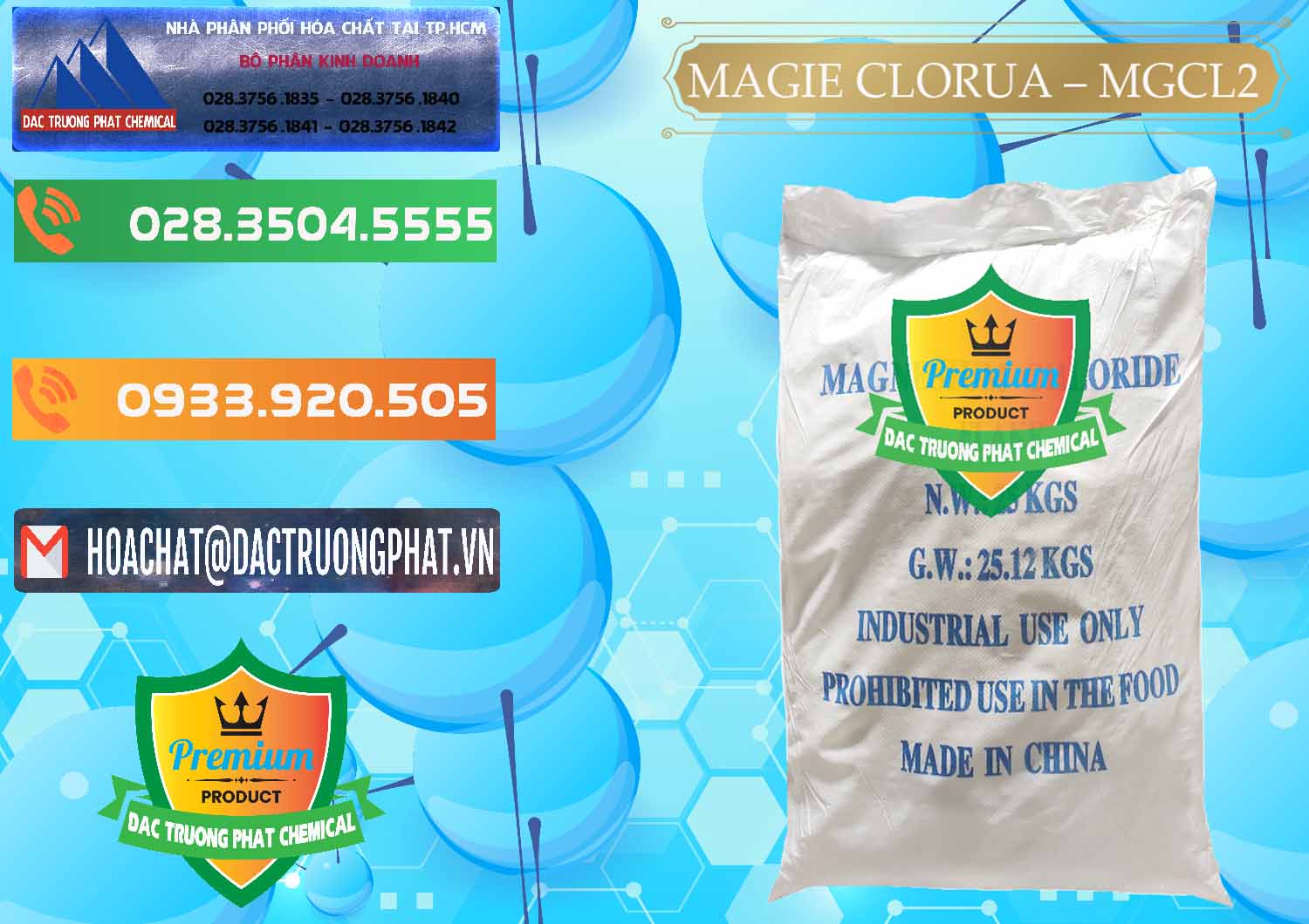 Công ty bán _ phân phối Magie Clorua – MGCL2 96% Dạng Vảy Trung Quốc China - 0091 - Chuyên nhập khẩu & cung cấp hóa chất tại TP.HCM - hoachatxulynuoc.com.vn