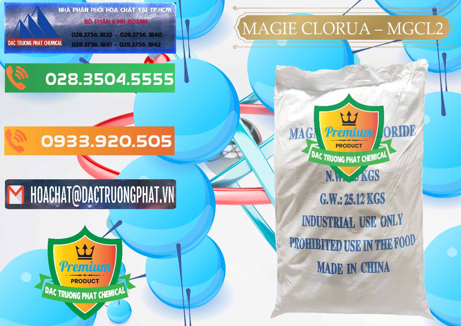 Nhà phân phối & bán Magie Clorua – MGCL2 96% Dạng Vảy Trung Quốc China - 0091 - Nhà cung ứng & phân phối hóa chất tại TP.HCM - hoachatxulynuoc.com.vn