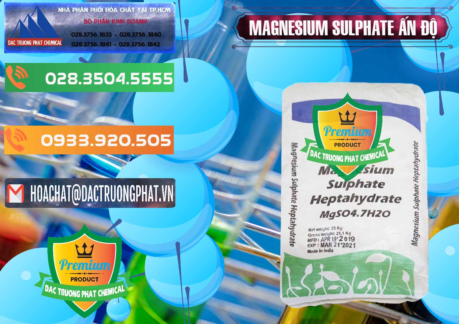 Công ty chuyên cung cấp ( bán ) MGSO4.7H2O – Magnesium Sulphate Heptahydrate Ấn Độ India - 0362 - Nhà cung cấp - bán hóa chất tại TP.HCM - hoachatxulynuoc.com.vn