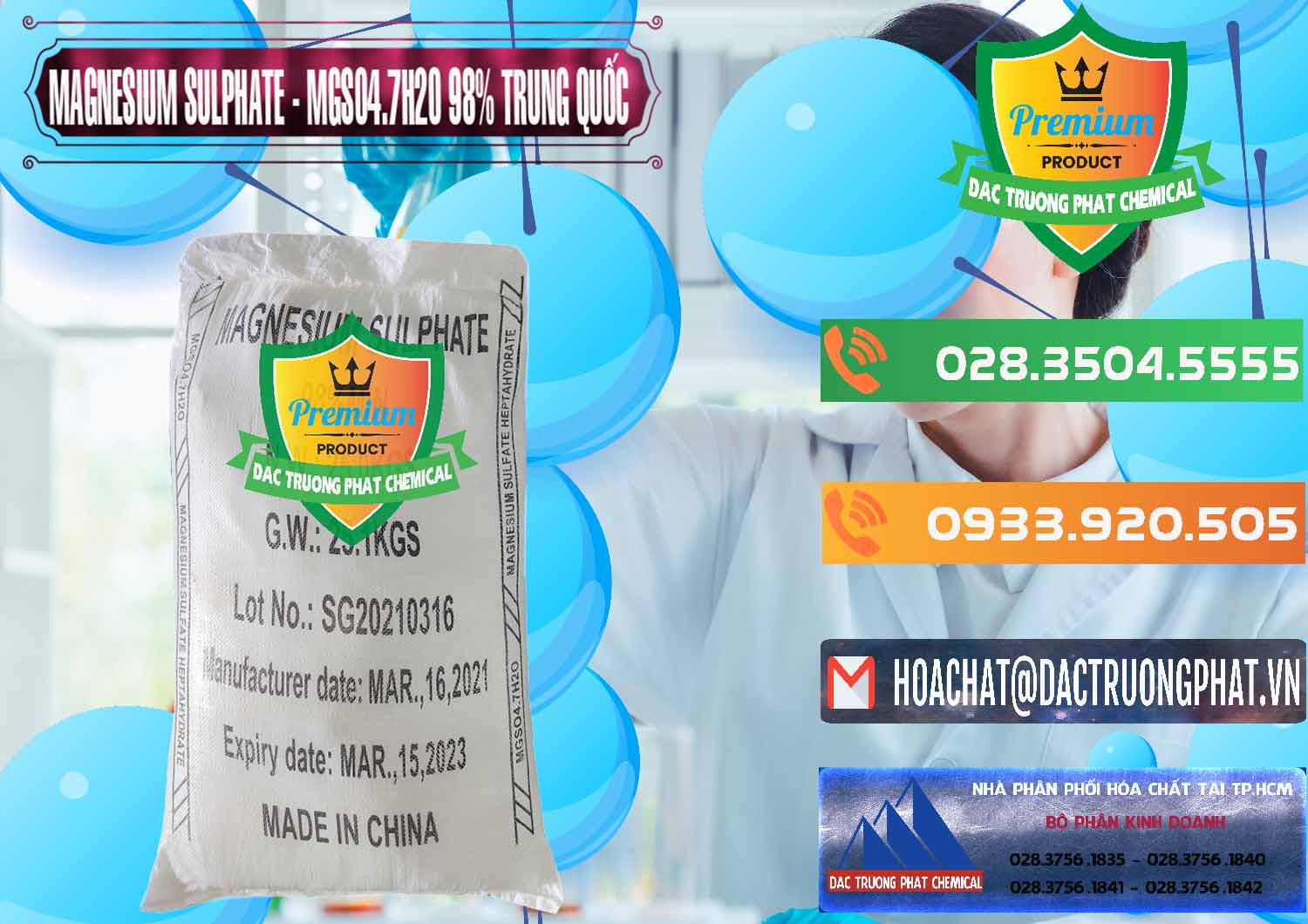 Cty chuyên bán _ cung cấp MGSO4.7H2O – Magnesium Sulphate 98% Trung Quốc China - 0229 - Cty chuyên cung cấp - nhập khẩu hóa chất tại TP.HCM - hoachatxulynuoc.com.vn