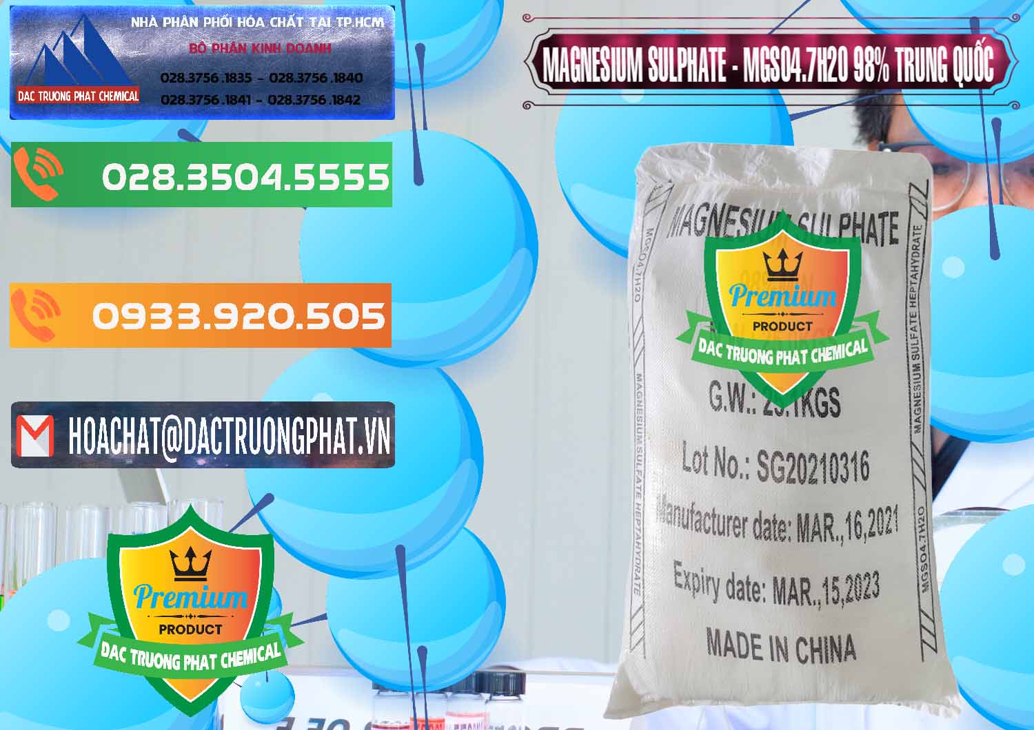 Nơi bán & cung cấp MGSO4.7H2O – Magnesium Sulphate 98% Trung Quốc China - 0229 - Nhà cung cấp _ nhập khẩu hóa chất tại TP.HCM - hoachatxulynuoc.com.vn
