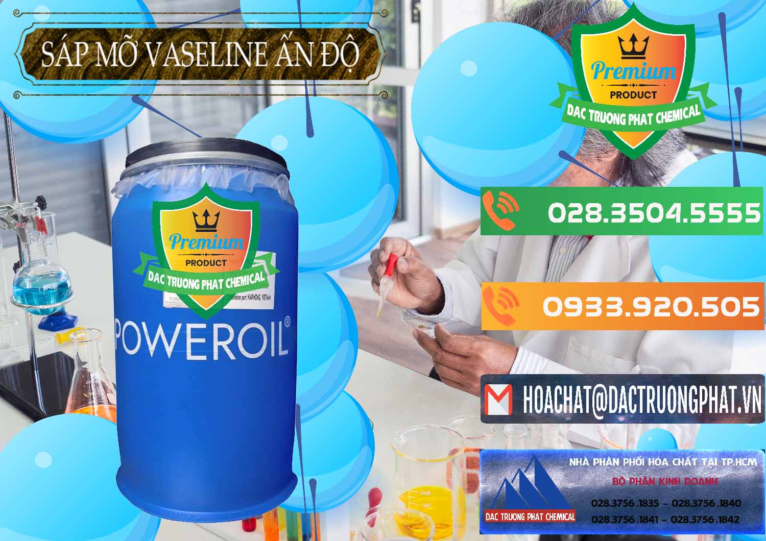 Đơn vị chuyên bán và cung cấp Sáp Mỡ Vaseline Ấn Độ India - 0372 - Nơi phân phối & cung cấp hóa chất tại TP.HCM - hoachatxulynuoc.com.vn