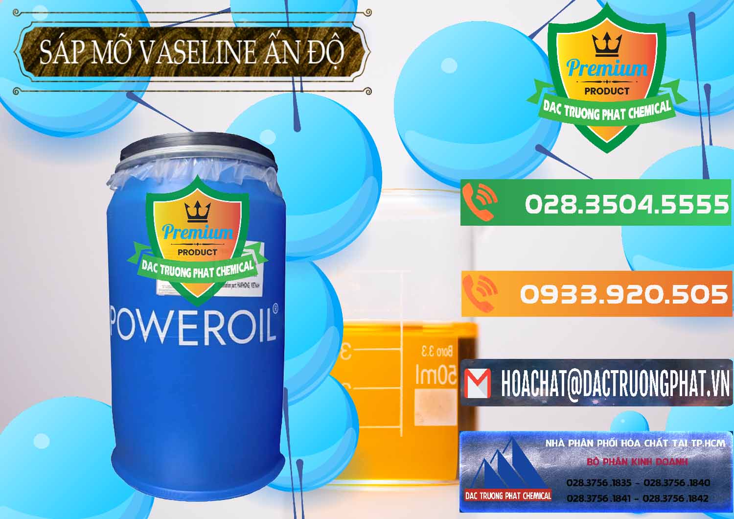 Chuyên phân phối & bán Sáp Mỡ Vaseline Ấn Độ India - 0372 - Cung cấp ( bán ) hóa chất tại TP.HCM - hoachatxulynuoc.com.vn