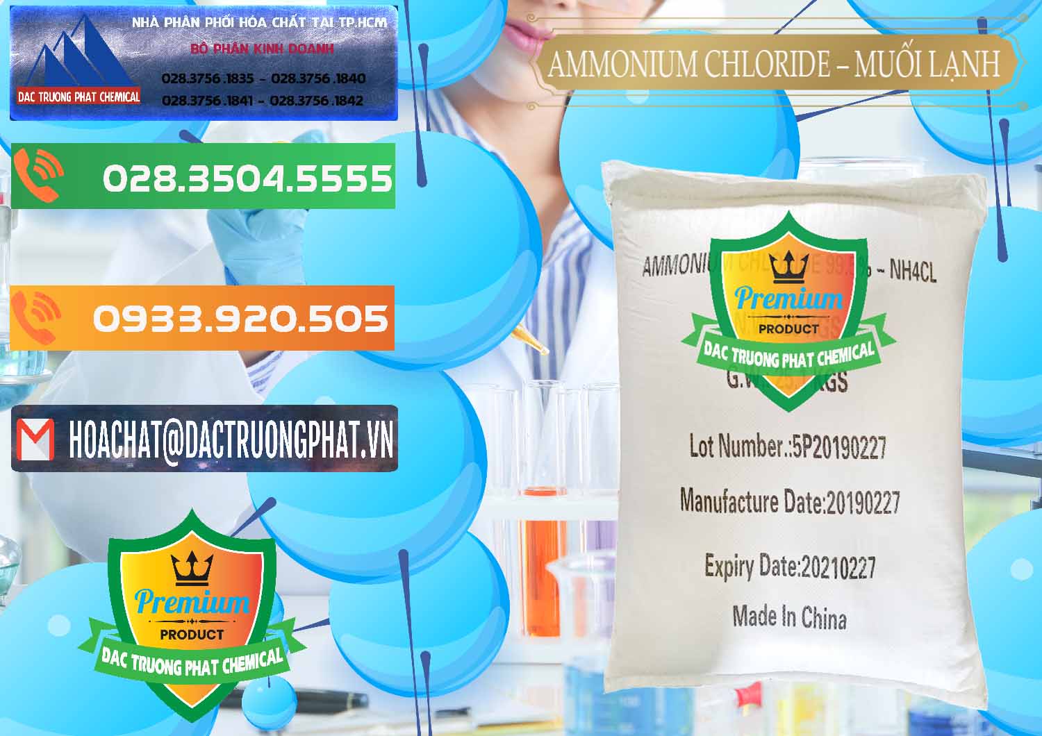 Công ty chuyên bán & cung ứng Ammonium Chloride - Muối Lạnh NH4CL Trung Quốc China - 0021 - Chuyên phân phối & nhập khẩu hóa chất tại TP.HCM - hoachatxulynuoc.com.vn