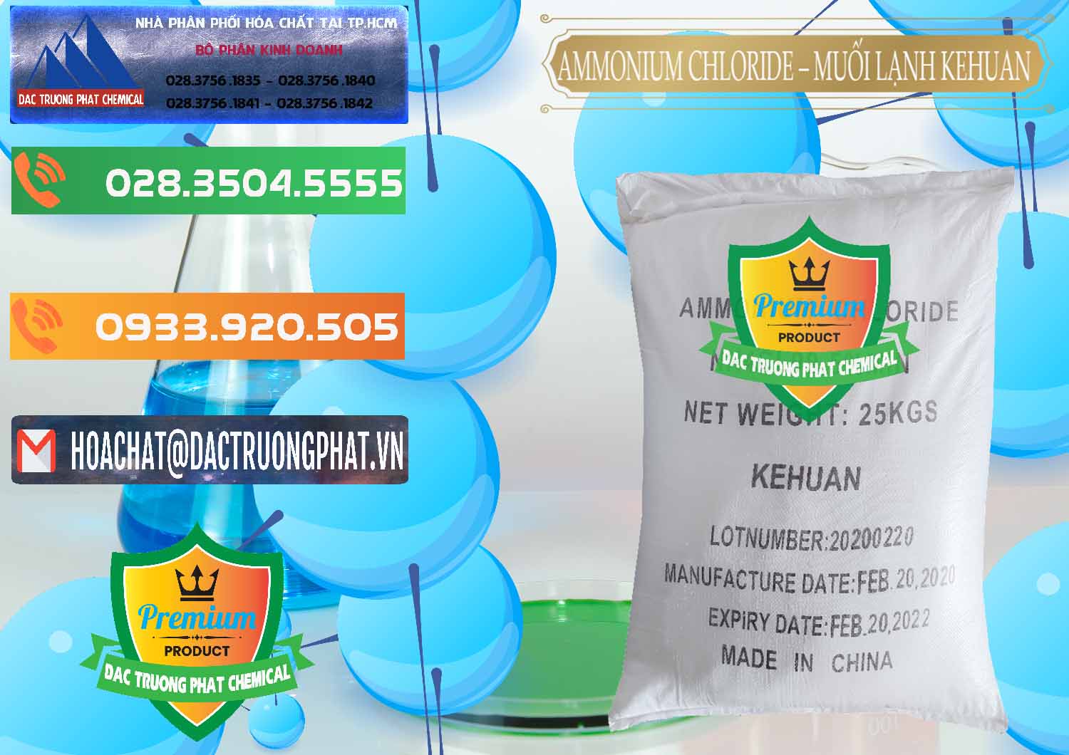 Công ty kinh doanh và bán Ammonium Chloride – NH4CL Muối Lạnh Kehuan Trung Quốc China - 0022 - Đơn vị cung cấp và phân phối hóa chất tại TP.HCM - hoachatxulynuoc.com.vn