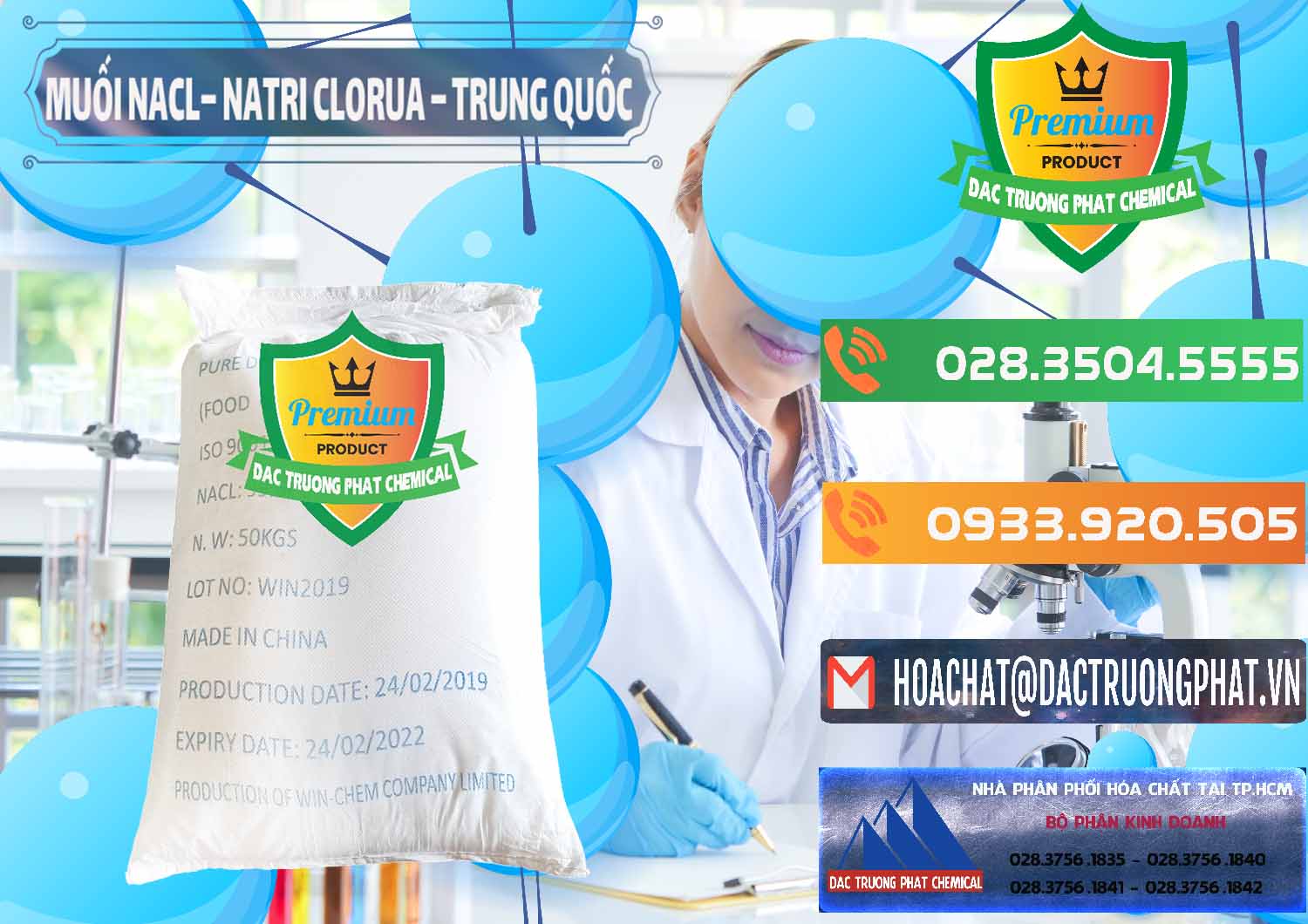Đơn vị bán & cung ứng Muối NaCL – Sodium Chloride Trung Quốc China - 0097 - Phân phối & cung cấp hóa chất tại TP.HCM - hoachatxulynuoc.com.vn
