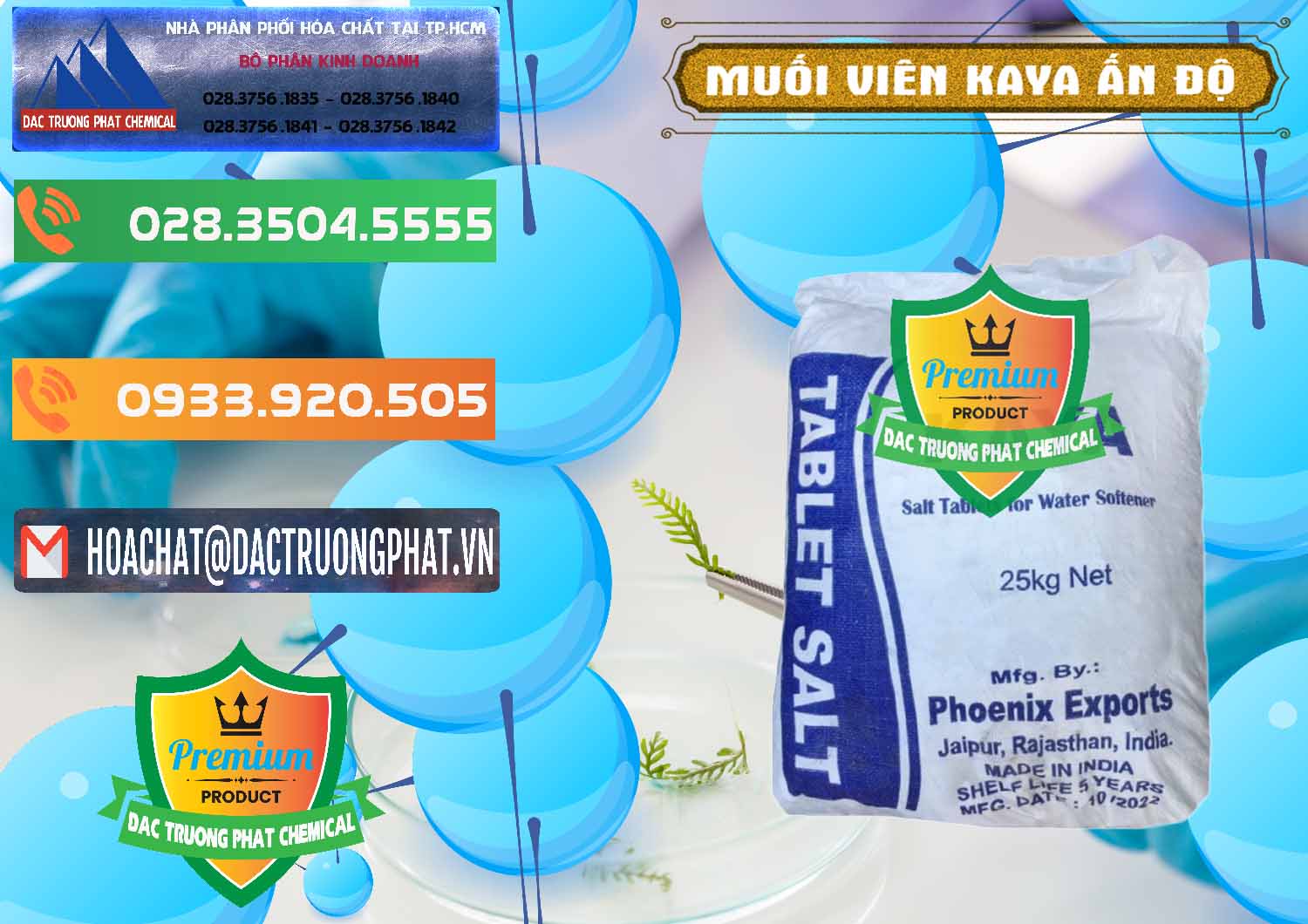 Phân phối ( bán ) Muối NaCL – Sodium Chloride Dạng Viên Tablets Kaya Ấn Độ India - 0368 - Phân phối & cung ứng hóa chất tại TP.HCM - hoachatxulynuoc.com.vn