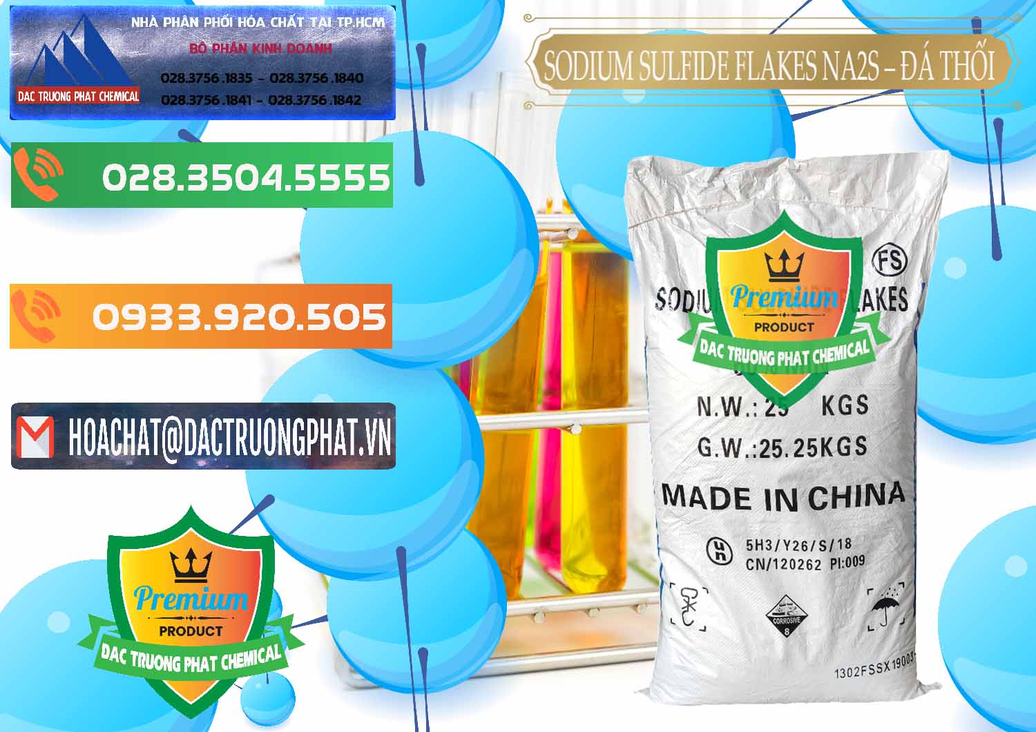 Nơi chuyên bán và phân phối Sodium Sulfide Flakes NA2S – Đá Thối Đỏ Trung Quốc China - 0150 - Phân phối và bán hóa chất tại TP.HCM - hoachatxulynuoc.com.vn