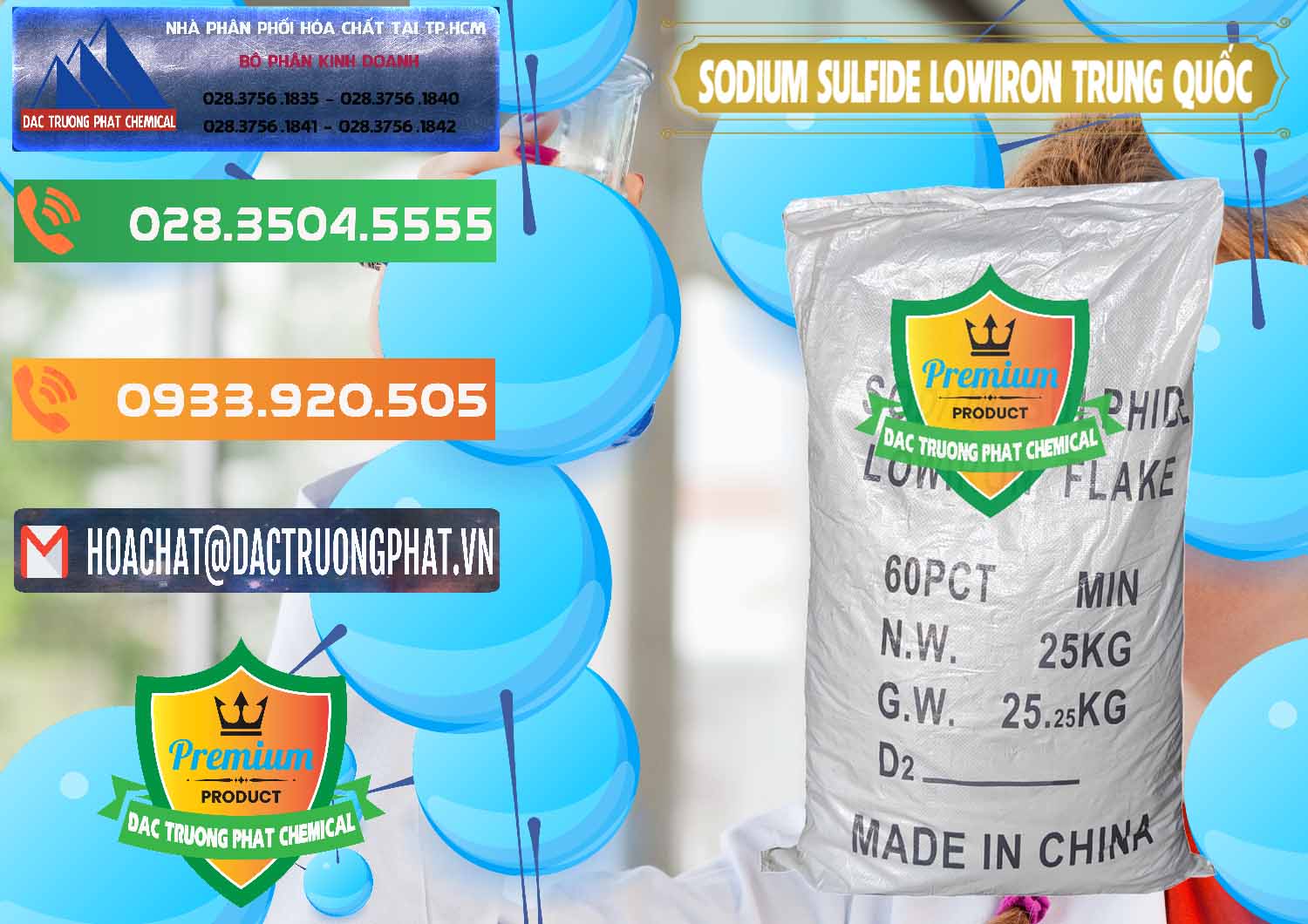 Chuyên cung ứng và bán Sodium Sulfide NA2S – Đá Thối Lowiron Trung Quốc China - 0227 - Cty cung cấp và phân phối hóa chất tại TP.HCM - hoachatxulynuoc.com.vn