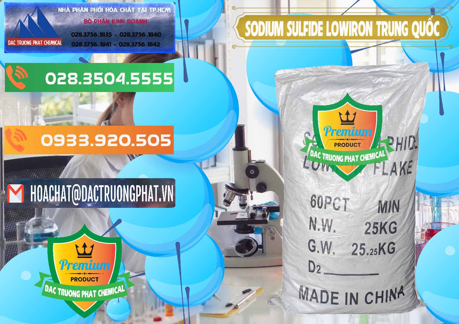 Chuyên cung cấp ( bán ) Sodium Sulfide NA2S – Đá Thối Lowiron Trung Quốc China - 0227 - Chuyên cung ứng _ phân phối hóa chất tại TP.HCM - hoachatxulynuoc.com.vn