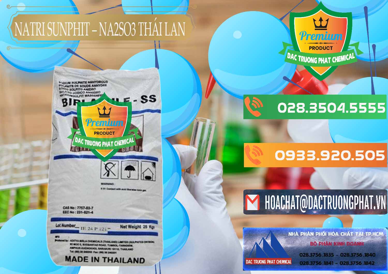 Đơn vị chuyên bán _ cung cấp Natri Sunphit - NA2SO3 Thái Lan - 0105 - Công ty kinh doanh & cung cấp hóa chất tại TP.HCM - hoachatxulynuoc.com.vn