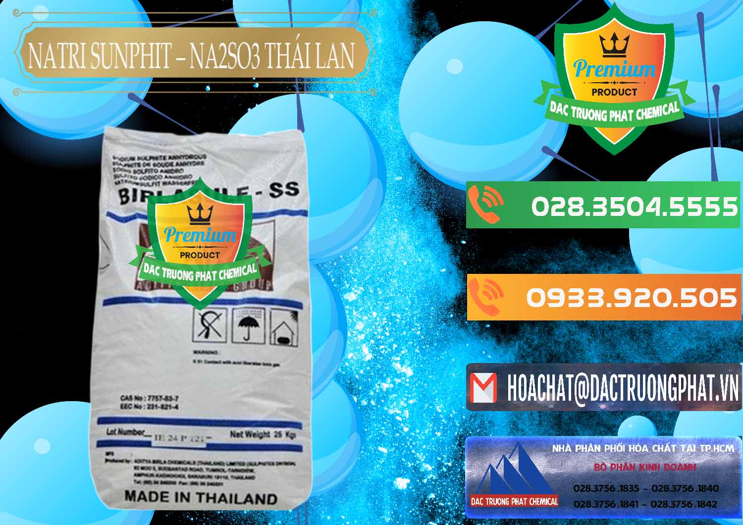 Nơi cung ứng ( bán ) Natri Sunphit - NA2SO3 Thái Lan - 0105 - Công ty kinh doanh _ cung cấp hóa chất tại TP.HCM - hoachatxulynuoc.com.vn