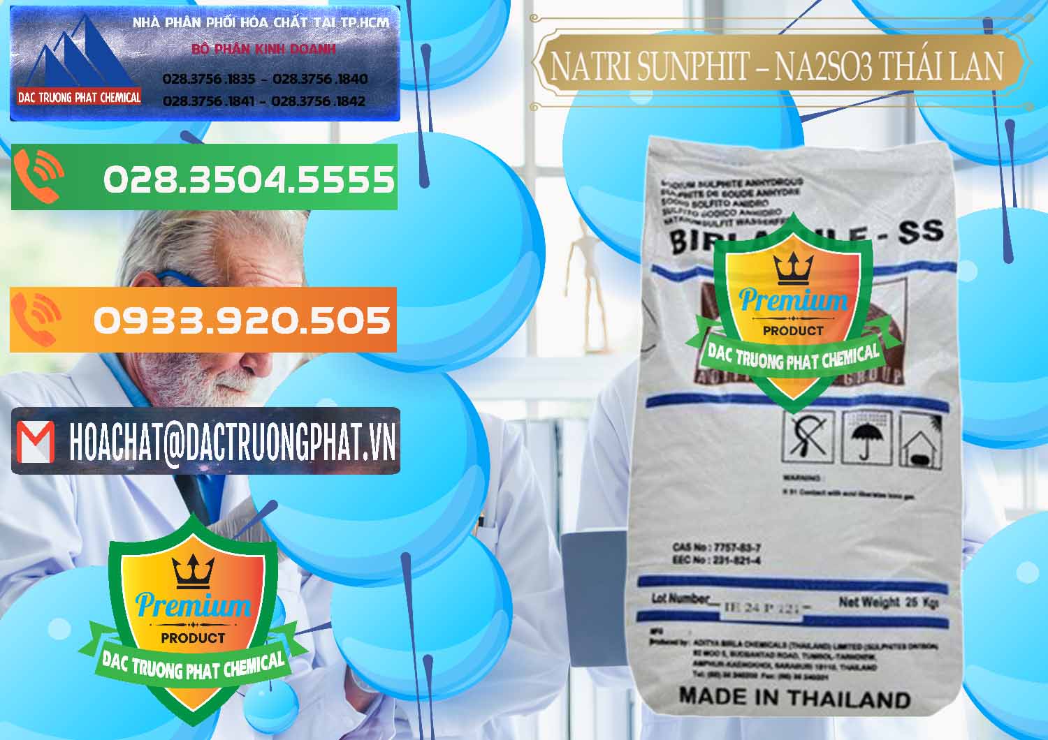 Cty bán - cung ứng Natri Sunphit - NA2SO3 Thái Lan - 0105 - Phân phối và cung cấp hóa chất tại TP.HCM - hoachatxulynuoc.com.vn