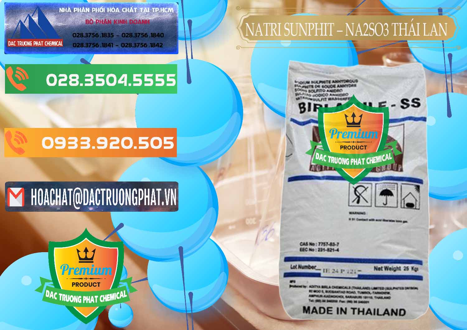 Cty chuyên bán ( phân phối ) Natri Sunphit - NA2SO3 Thái Lan - 0105 - Nơi cung cấp & nhập khẩu hóa chất tại TP.HCM - hoachatxulynuoc.com.vn