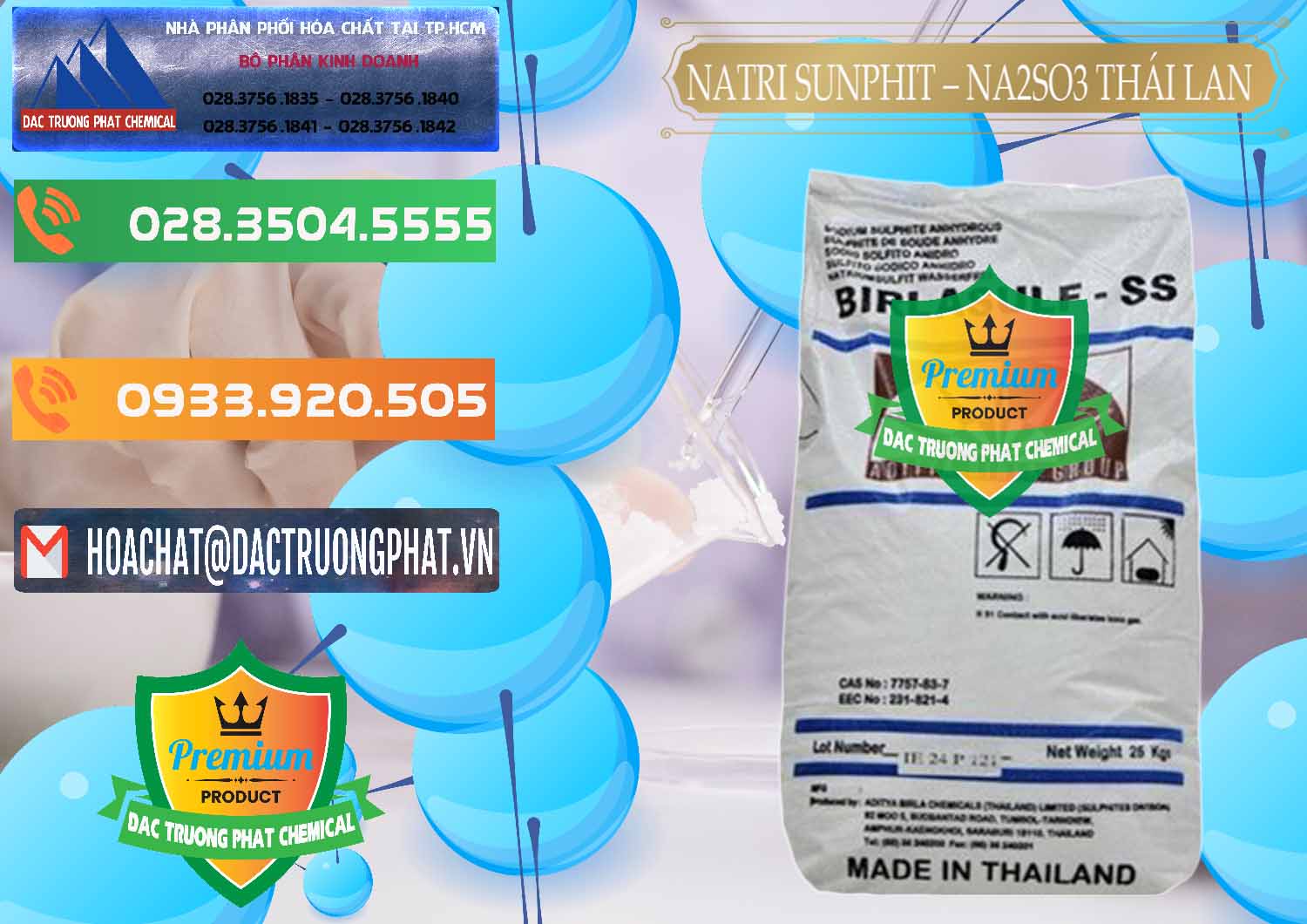Đơn vị chuyên bán _ cung ứng Natri Sunphit - NA2SO3 Thái Lan - 0105 - Cty chuyên phân phối và cung ứng hóa chất tại TP.HCM - hoachatxulynuoc.com.vn