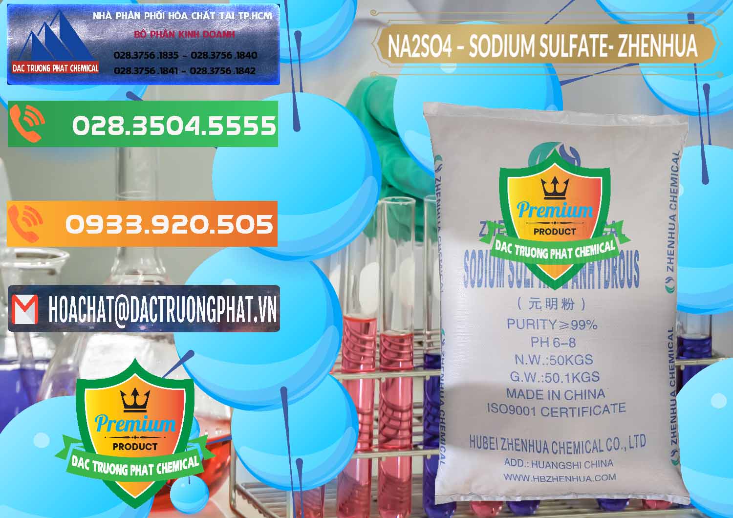 Sodium Sulphate - Muối Sunfat Na2SO4 Zhenhua Trung Quốc China Đơn vị chuyên bán _ phân phối Sodium Sulphate - Muối Sunfat Na2SO4 Zhenhua Trung Quốc China - 0101 - Cty phân phối & cung cấp hóa chất tại TP.HCM - hoachatxulynuoc.com.vn