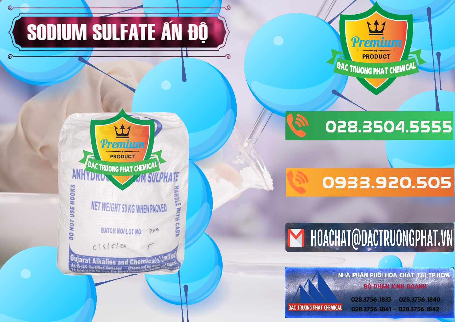 Nơi chuyên kinh doanh ( bán ) Sodium Sulphate - Muối Sunfat Na2SO4 GACL Ấn Độ India - 0461 - Chuyên cung cấp _ nhập khẩu hóa chất tại TP.HCM - hoachatxulynuoc.com.vn